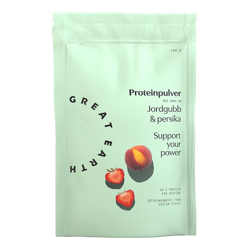 Proteinpulver Jordgubb & Persika