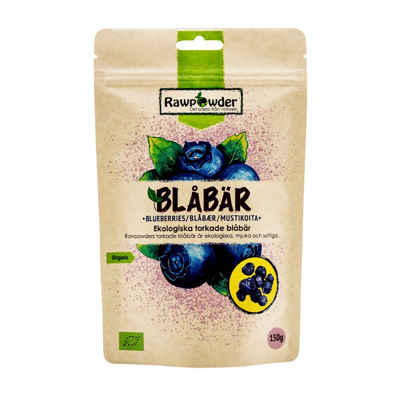 Läs mer om Blåbär Torkade