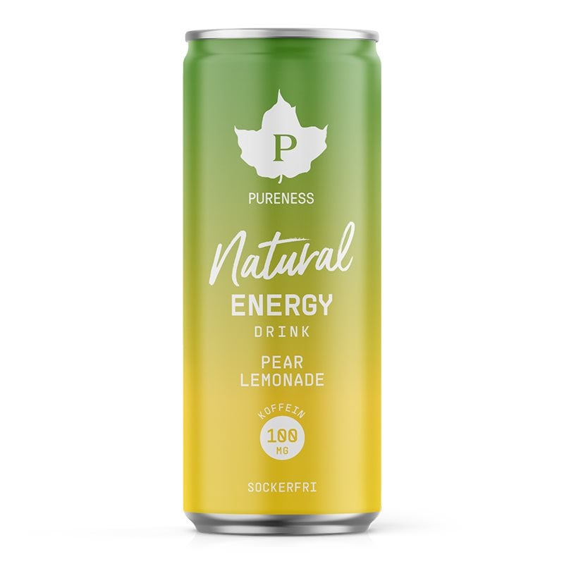 Läs mer om Natural Energy Drink - Pear & Lemonade