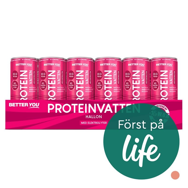 Läs mer om Proteinvatten Hallon - 24 st