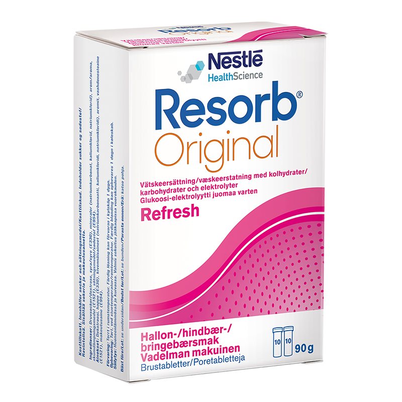 Resorb Original Hallon brustabletter