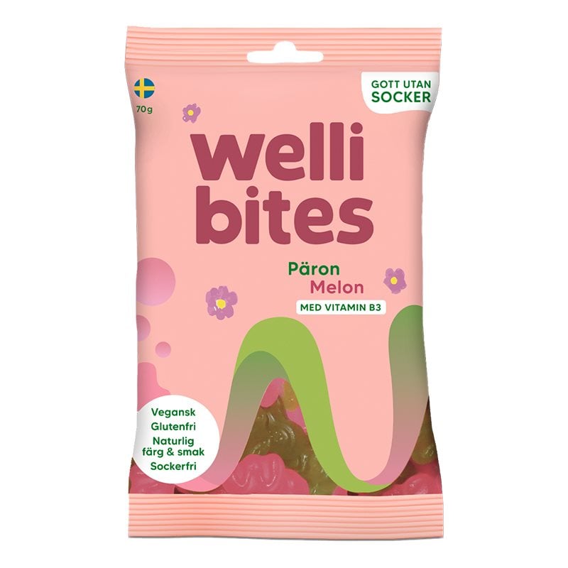 Läs mer om Wellibites Päron & Melon