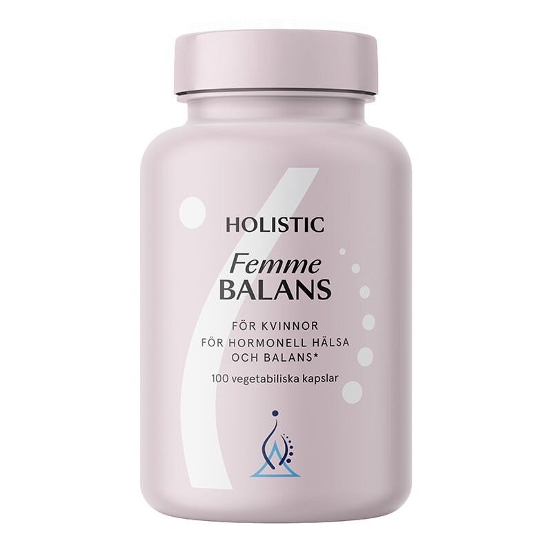 Holistic Femme Balans, 100 vegetabiliska kapslar 100 kapslar