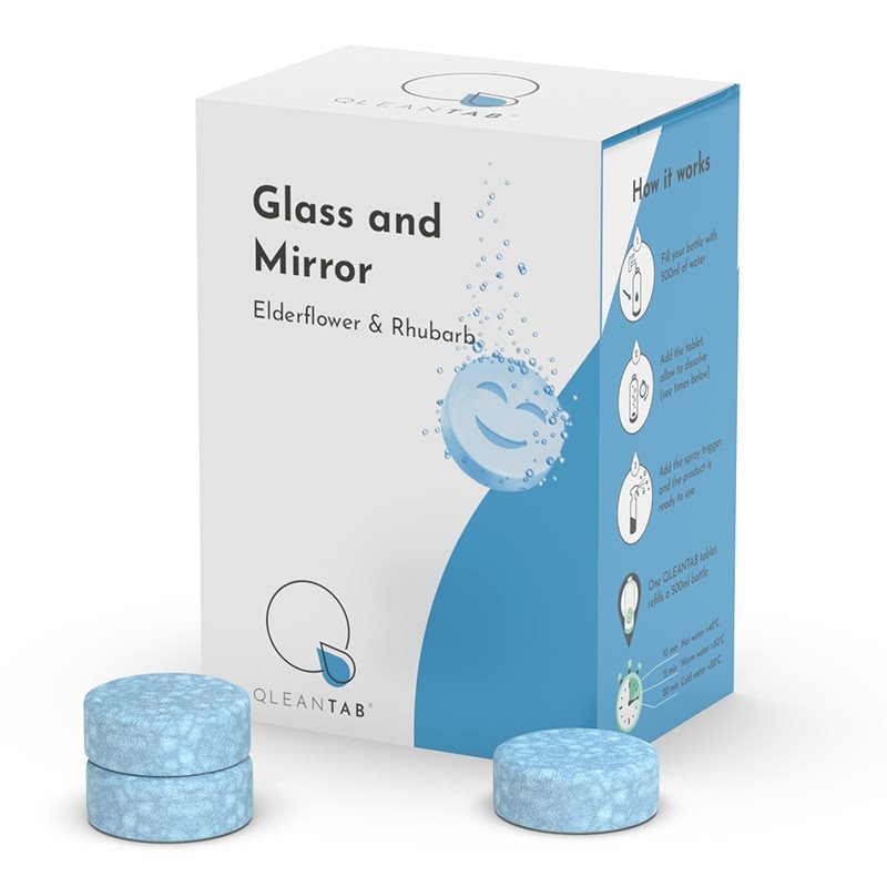 Läs mer om Glass & Mirror 3 x Refill Tablets - Elderflower