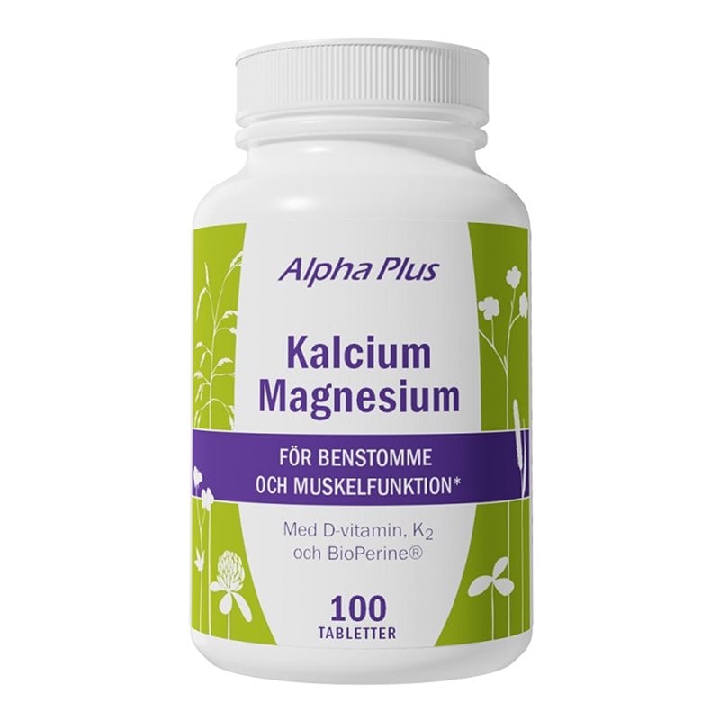 Läs mer om Alpha Plus Kalcium Magnesium