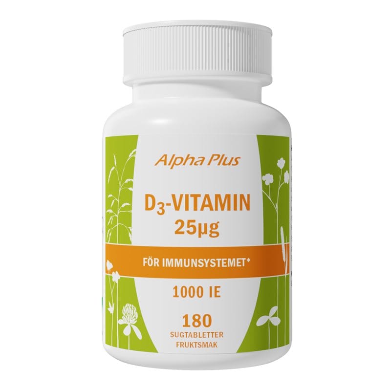 Läs mer om Alpha Plus D3-Vitamin