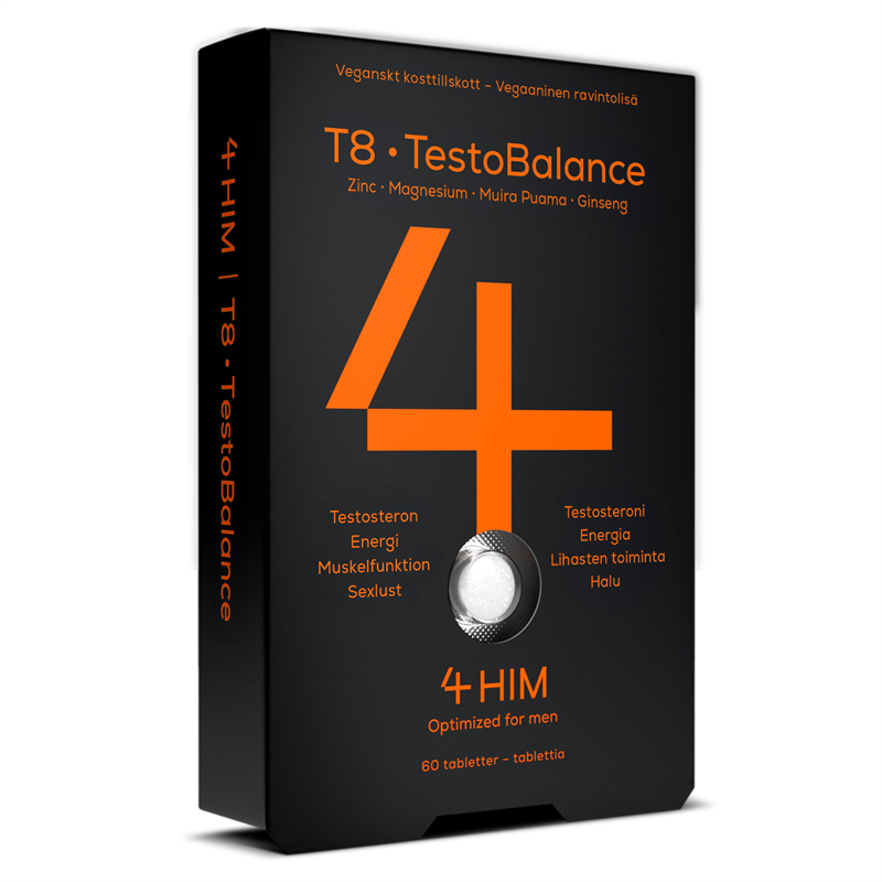 4him/4her 4HIM T8 TestoBalance 60 tabletter