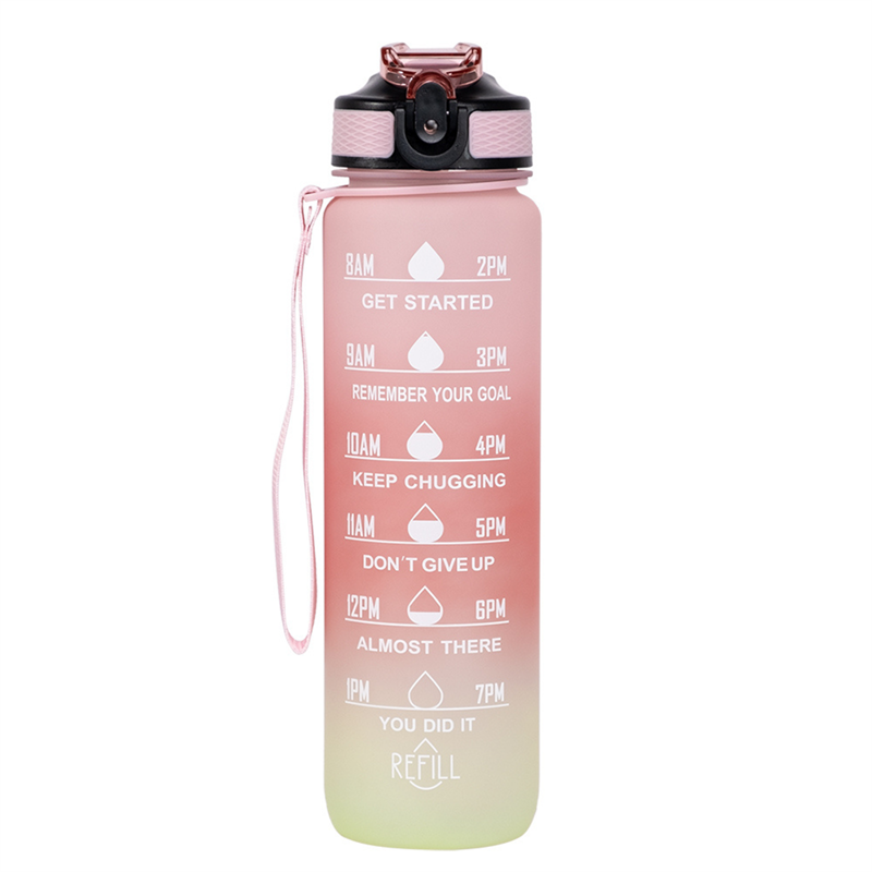 Läs mer om Motivation Bottle Pink Yellow