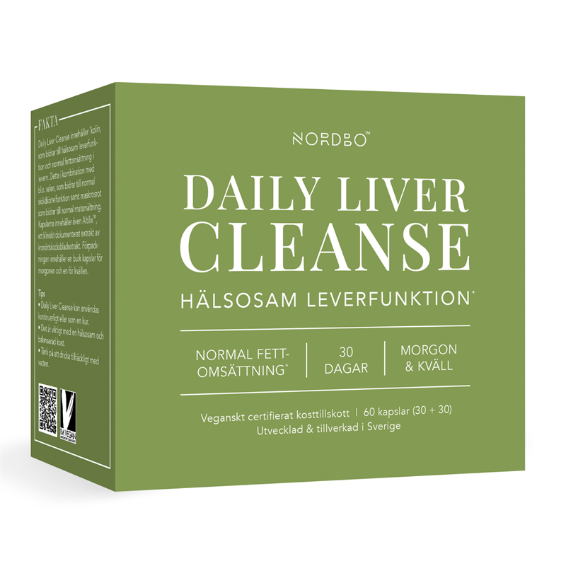 Läs mer om Nordbo Daily Liver Cleanse, 60 kap