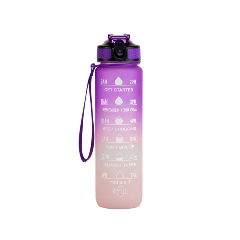 Läs mer om Motivation Bottle Light Purple 1000ml