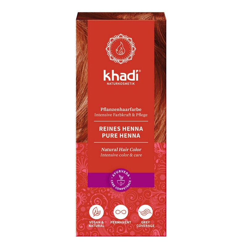 Produktfoto för Khadi Herbal Hair Colour Pure Henna