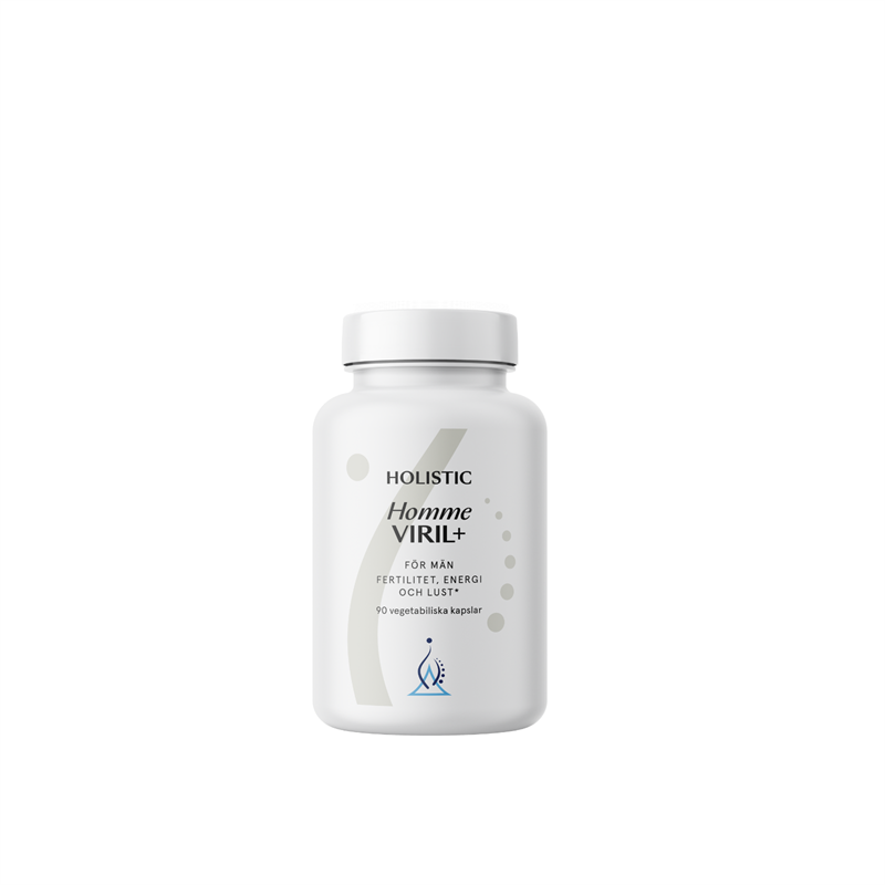 Holistic Homme Viril+, 90 vegetabiliska kapslar 90 kapslar
