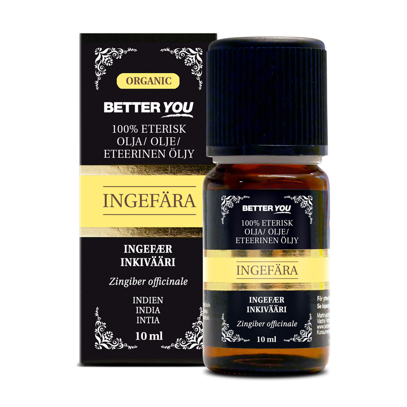 Better You Ingefärsolja EKO Eterisk 10ml