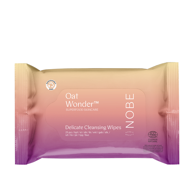 NOBE Oat Wonder® Delicate Cleansing Wipes