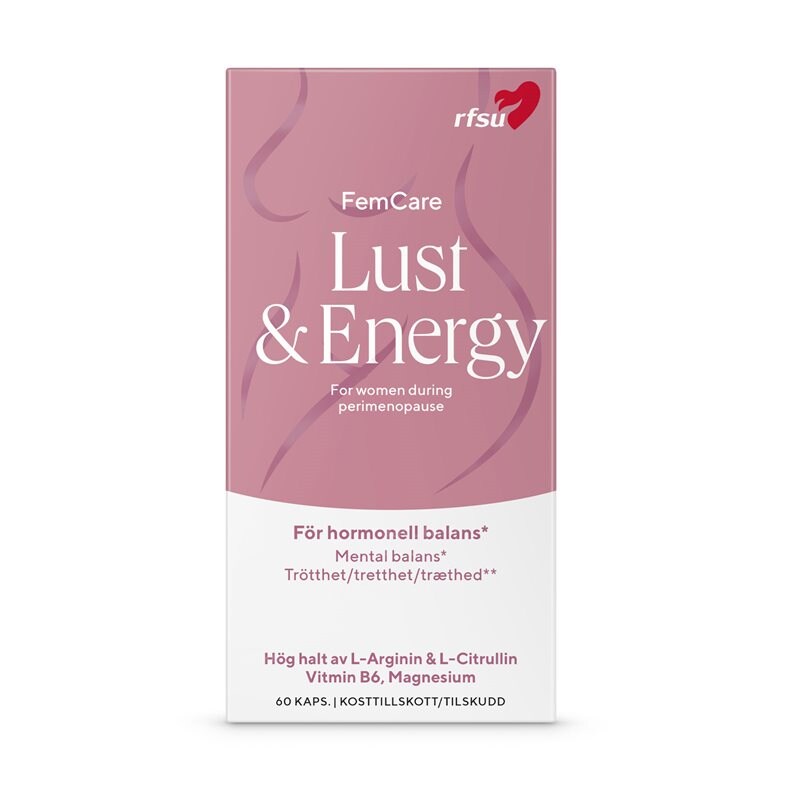 RFSU Lust and Energy 60 kapslar