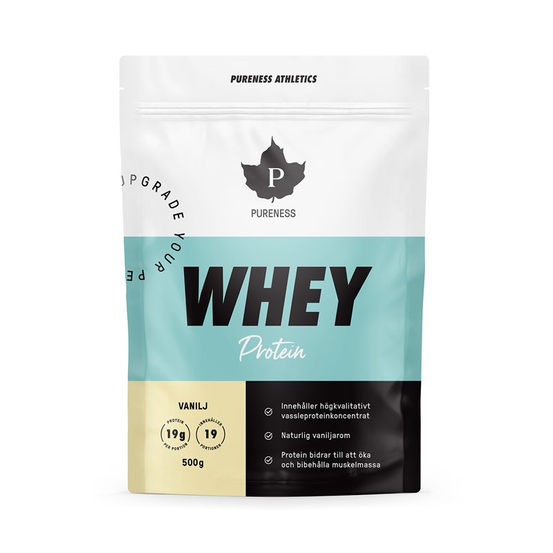 Product Image for Pureness Athletics Whey Protein Vanilj 500g