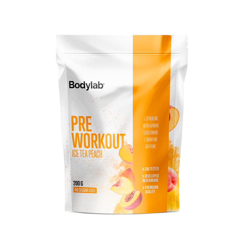 Läs mer om Bodylab Preworkout Ice Tea Peach