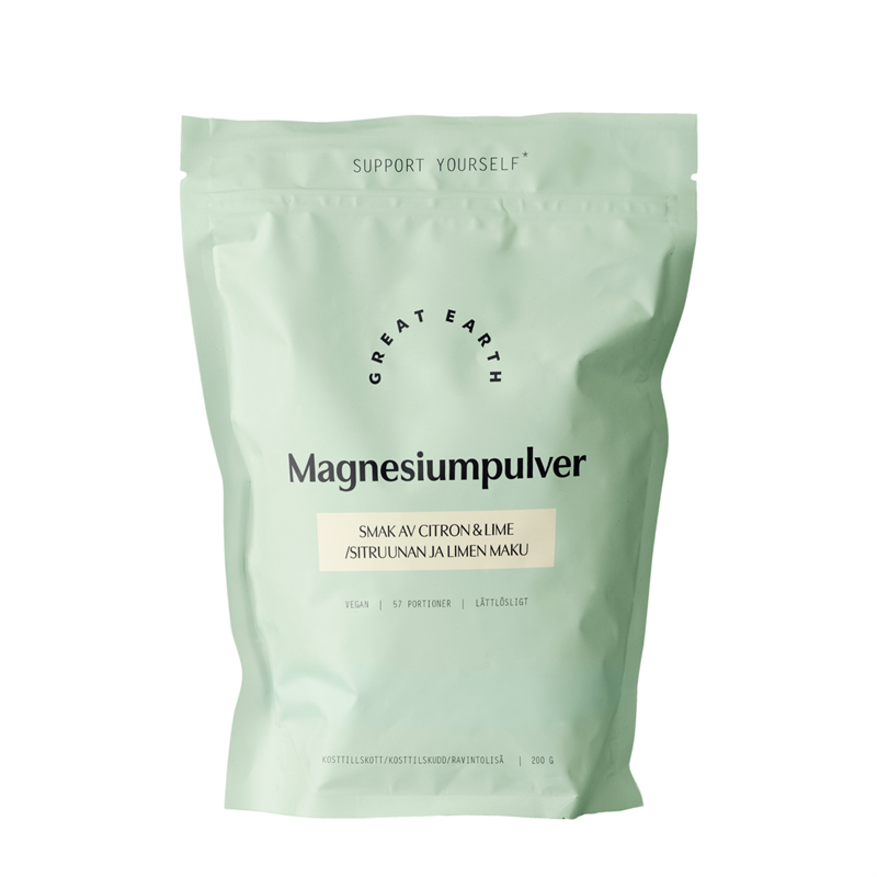 Great Earth Magnesiumpulver 200 gr