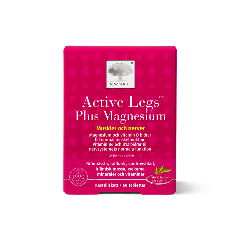 New Nordic Active Legs Plus Magnesium 60 tab