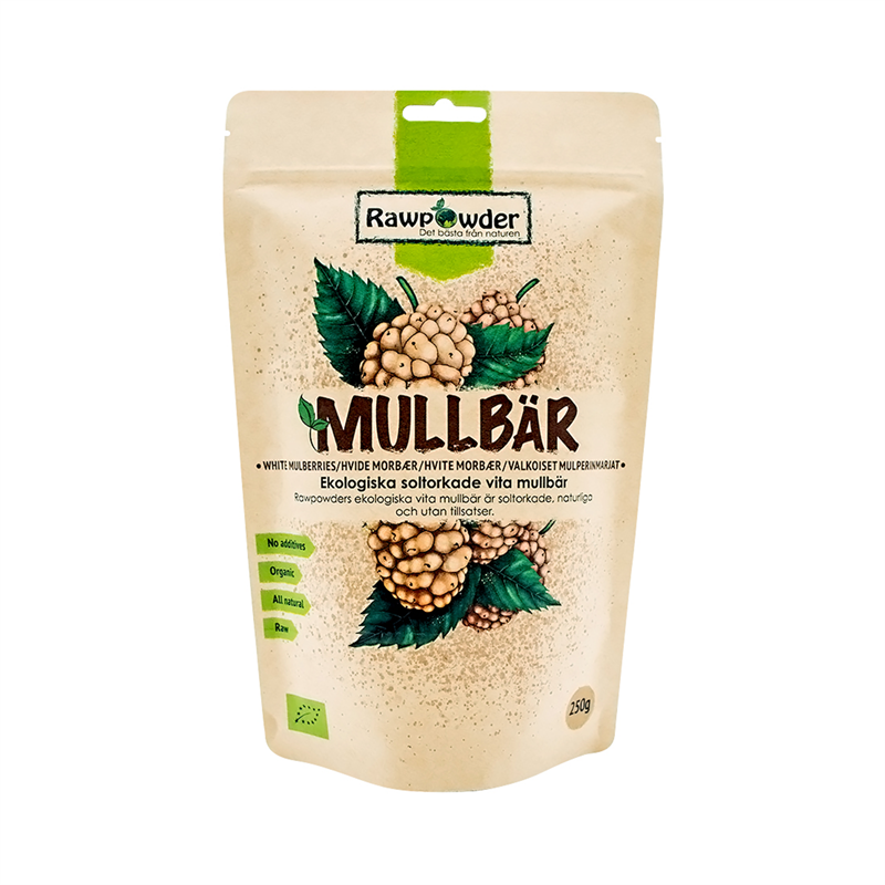 Product Image for Rawpowder Mullbär vita 250g