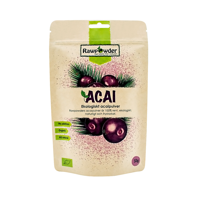 Product Image for Rawpowder Acai bär pulver (frystorkad) 50g