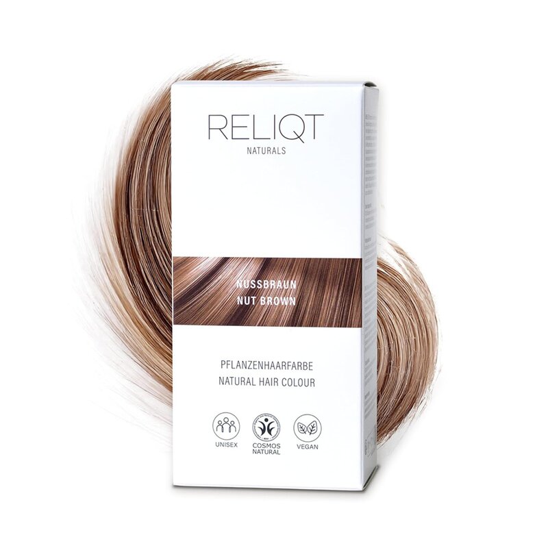 Product Image for Reliqt Natural Hair Colour Nut Brown 100g