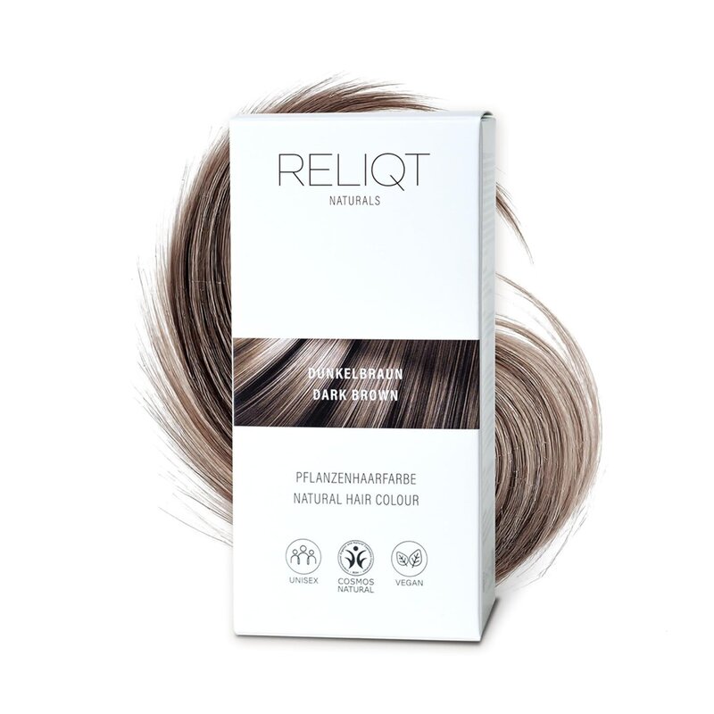 Product Image for Reliqt Natural Hair Colour Dark Brown 100g