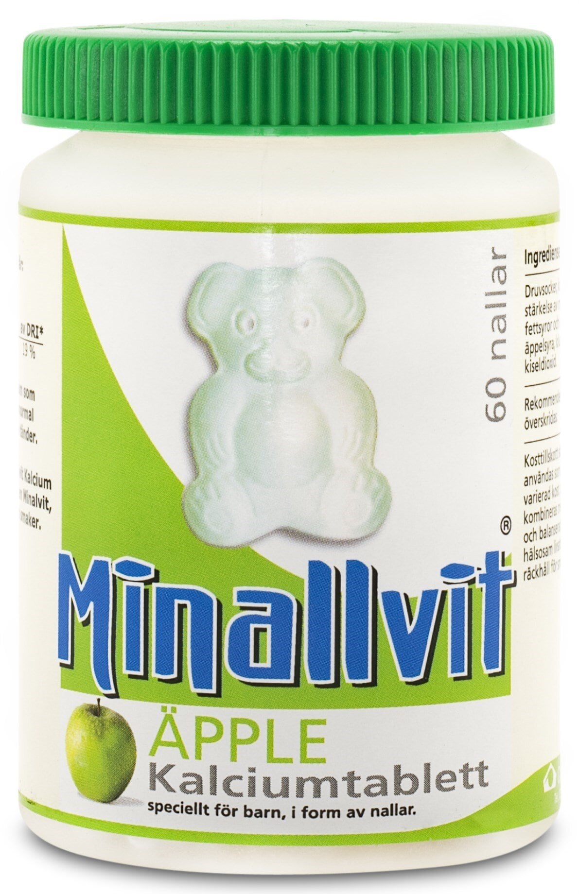 Minallvit Kalcium Äpple