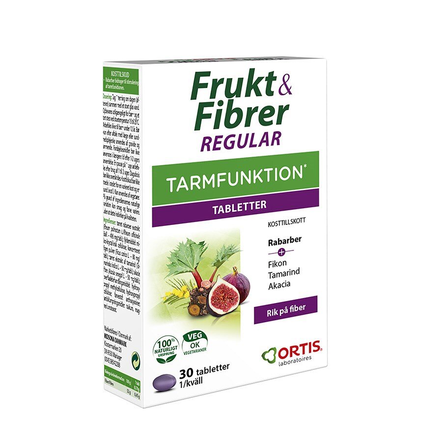 Frukt & Fibrer Tabletter