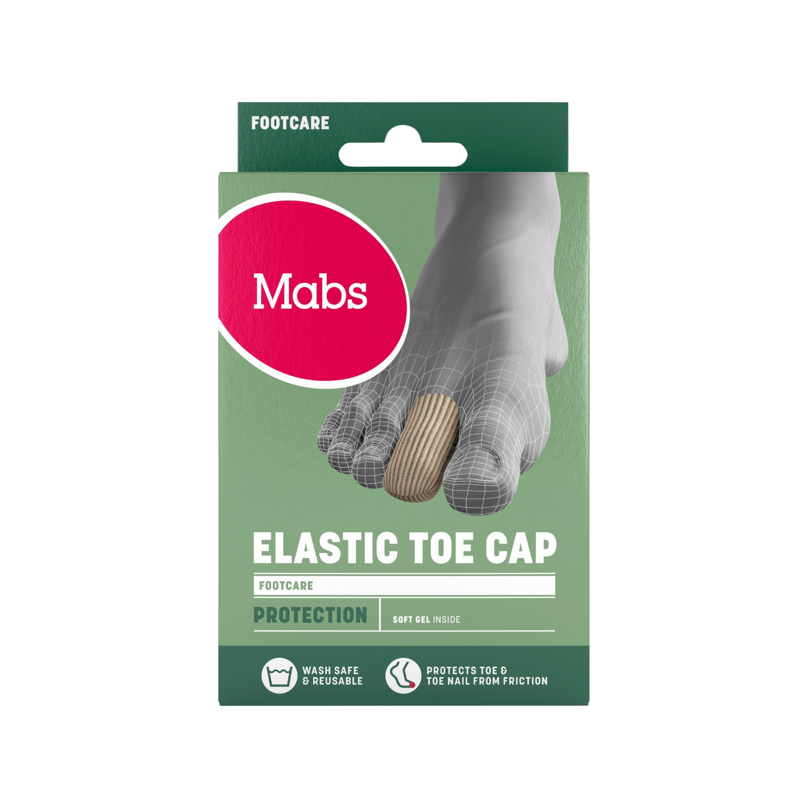 Mabs Elastic Toe cap NC