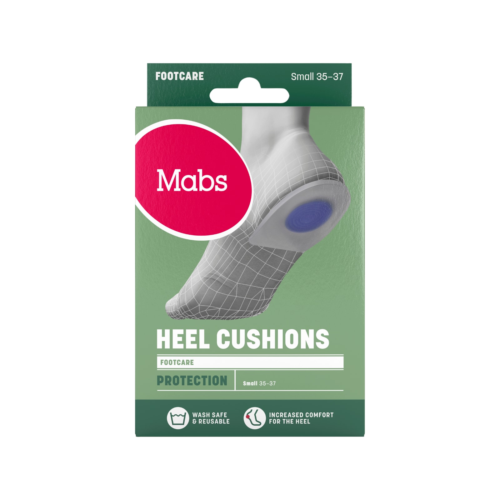 Mabs Heel cushions S NC