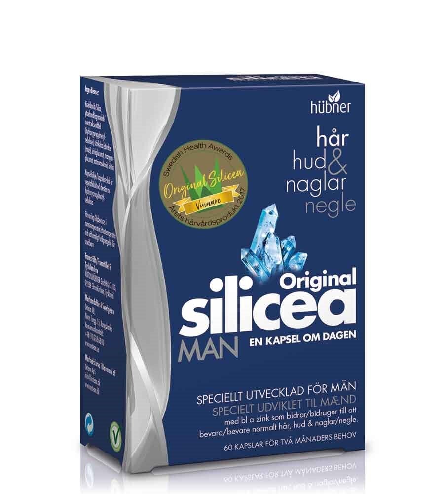 Silicea Man Hår, Hud & Naglar 60 kap