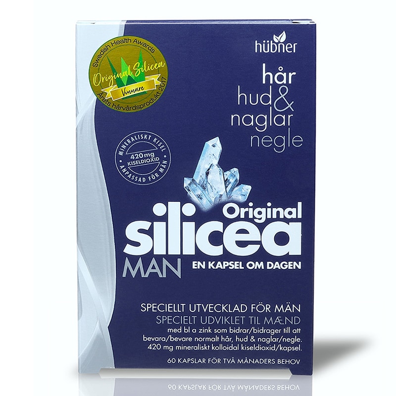 Silicea Man Hår, Hud & Naglar 60 kap