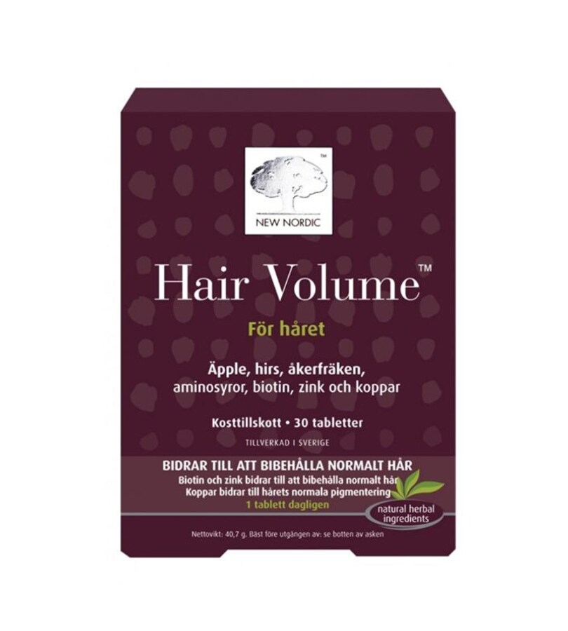 New Nordic Hair Volume Ger håret näring inifrån Life New Nordic Hair Volume Ger håret näring inifrån Life