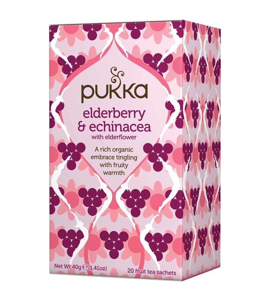 Pukka Te Elderberry Echinacea