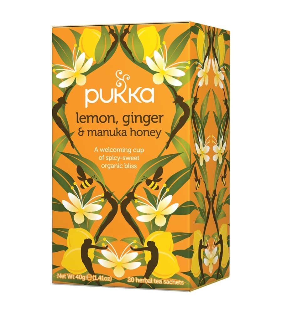 Pukka Te Lemon Ginger Manuka
