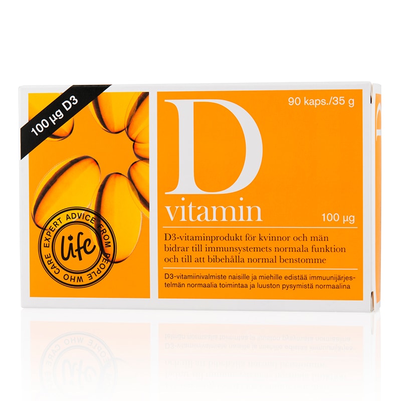 Life D-vitamin 100 mcg