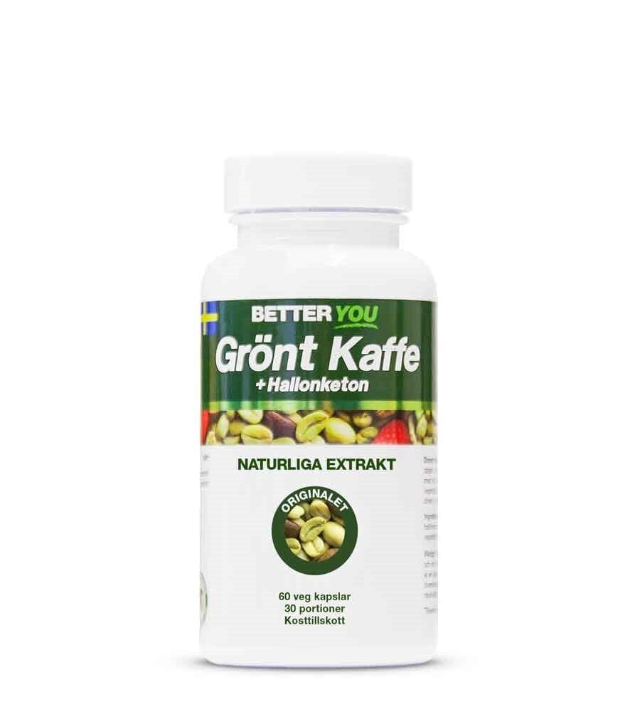 Grönt kaffe & Hallonketon