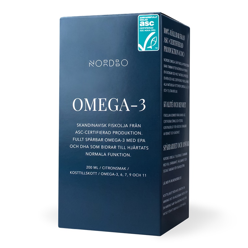 Nordbo Omega-3 Flytande 200 ml
