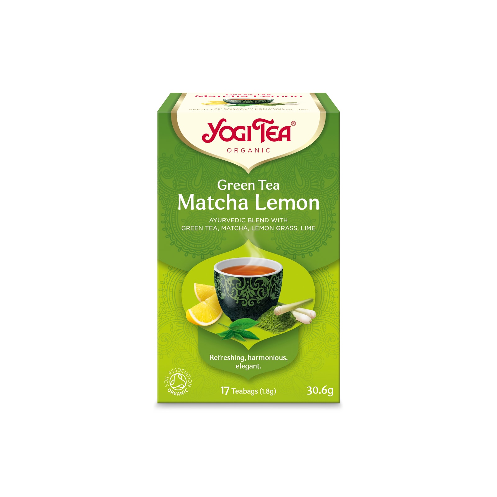 Yogi Tea Green Tea Matcha Lemon 17 pås