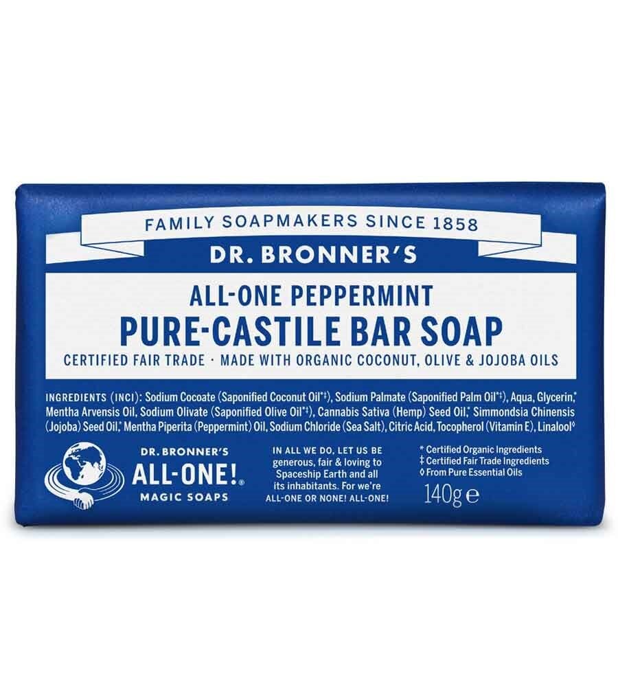 Pure Castile Bar Soap Peppermint