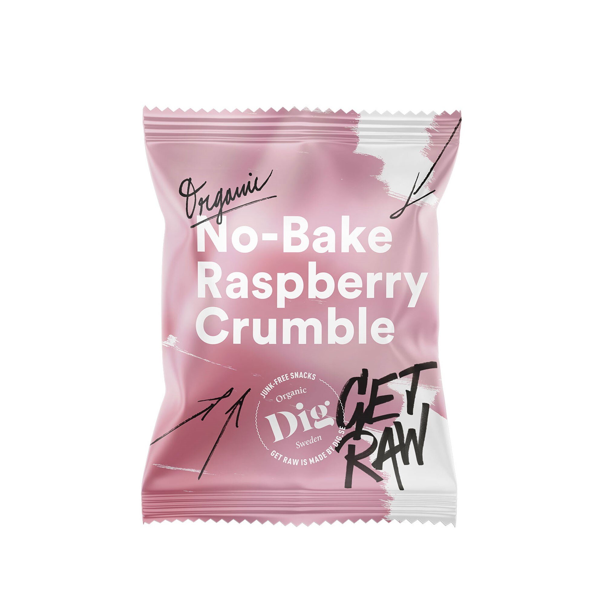 No-bake Raspberry Crumble