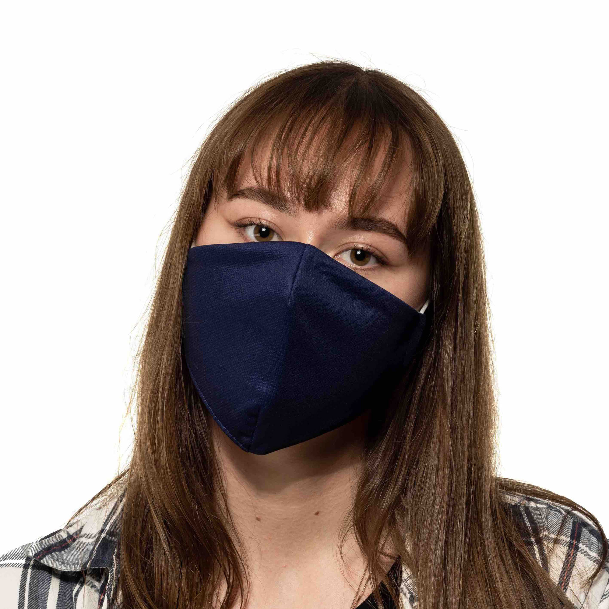 Tygmask Blå med filterficka - Stl 9-12 år
