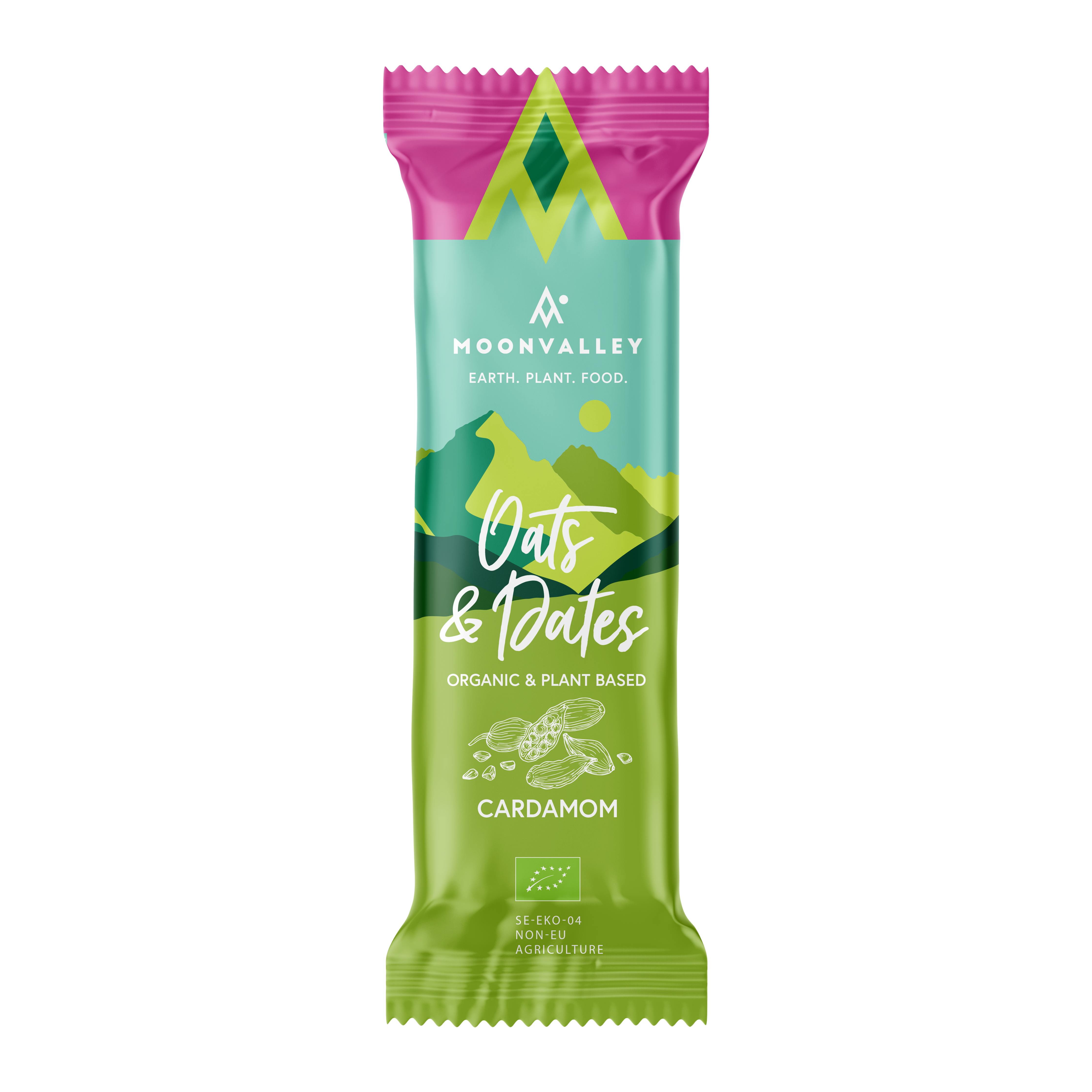 Ekologisk Energibar – Kardemumma