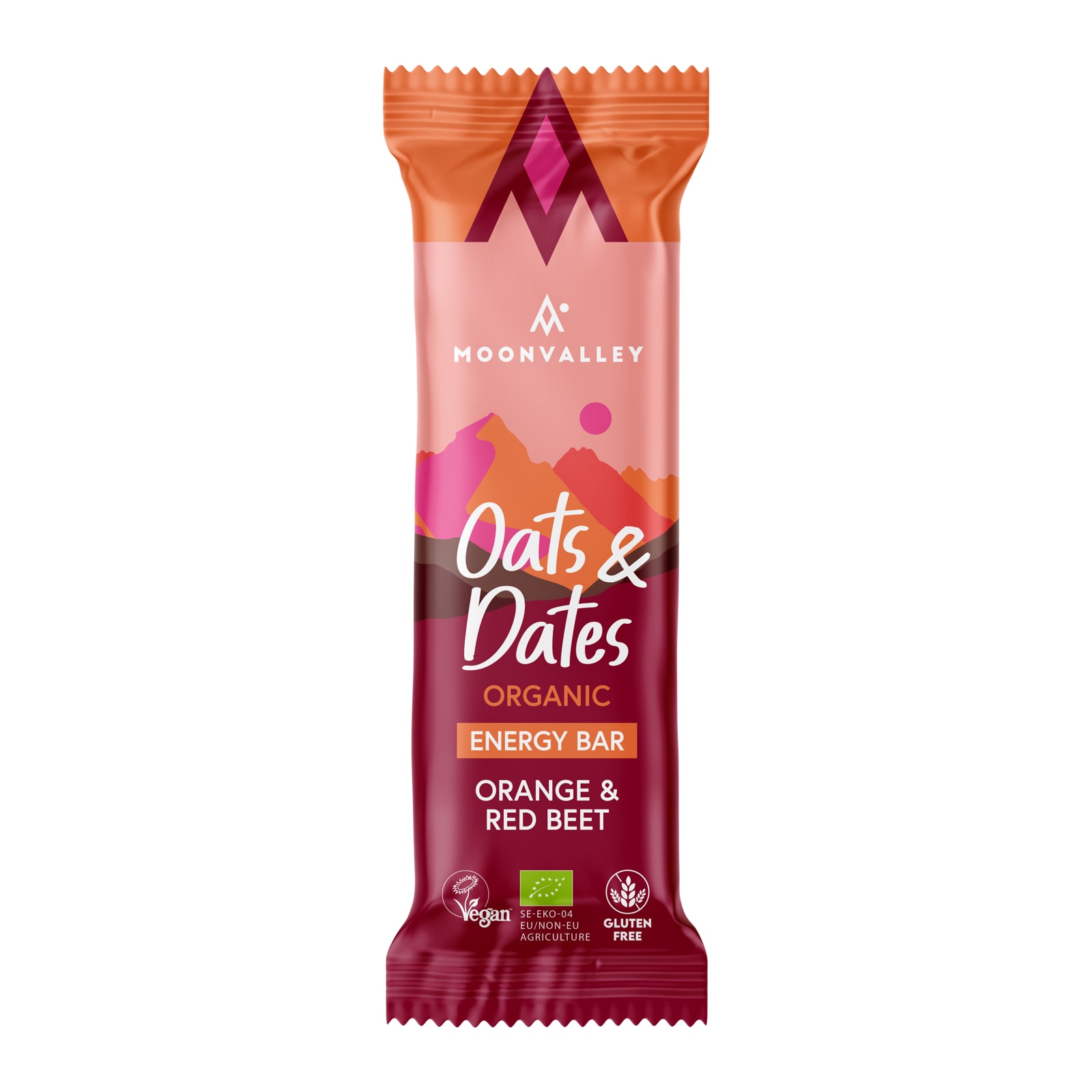 Moonvalley Ekologisk Energibar Red Beets & Orange