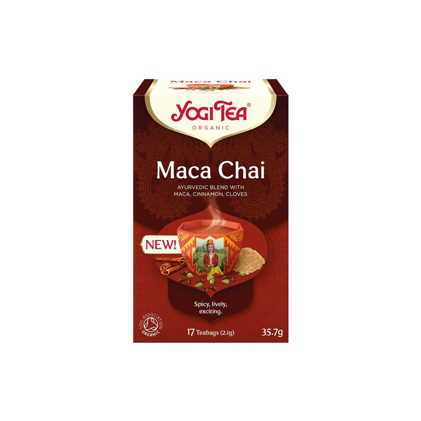 Yogi Tea Maca Chai 17 pås