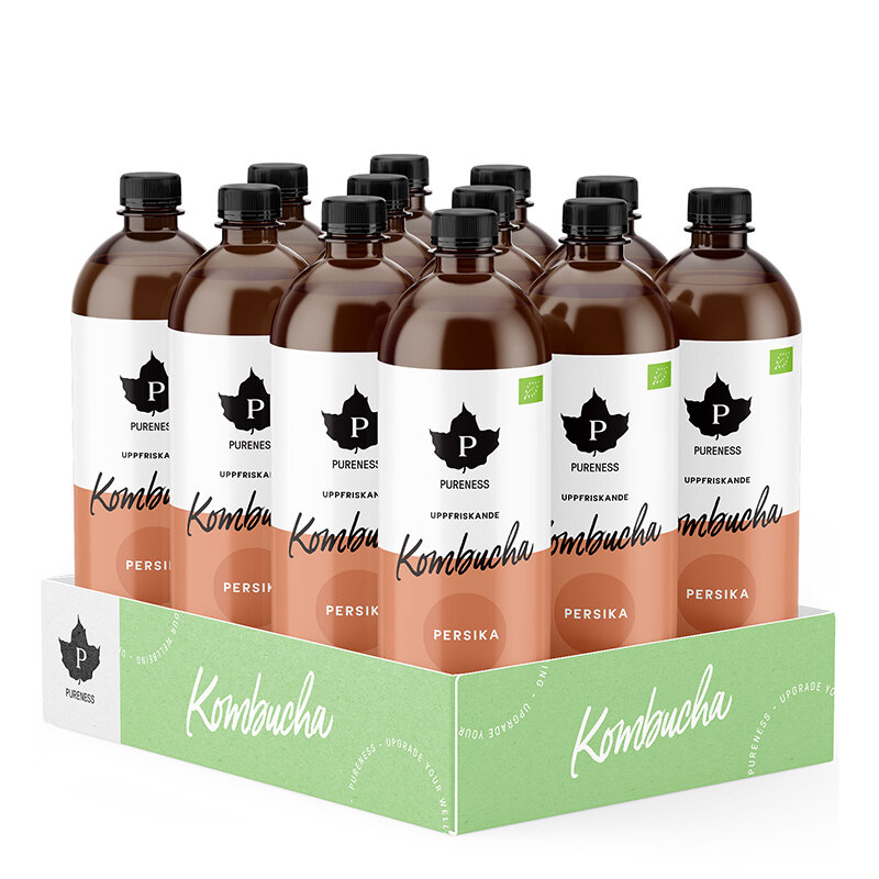 Kombucha Persika Flak