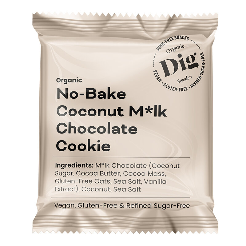 No-Bake Coconut M*lk Chocolate Cookie