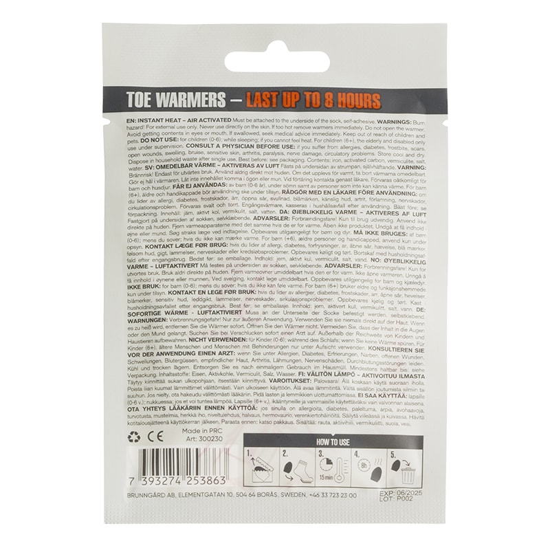 Toe Warmers