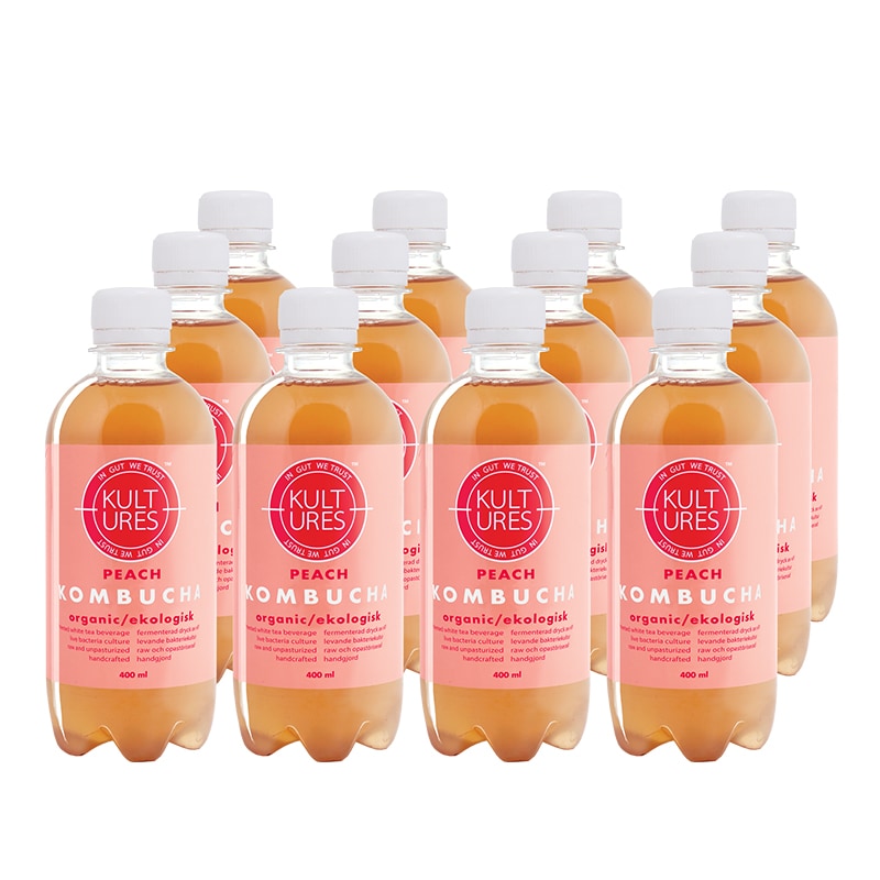 Kombucha Persika - Flak